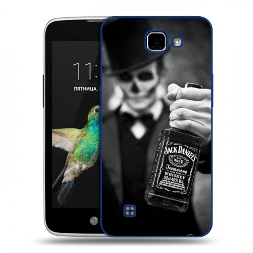 Дизайнерский пластиковый чехол для LG K4 Jack Daniels