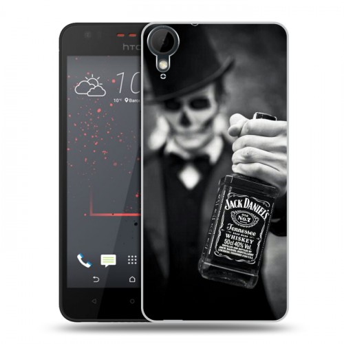 Дизайнерский пластиковый чехол для HTC Desire 825 Jack Daniels