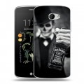 Дизайнерский силиконовый чехол для LG K5 Jack Daniels