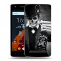 Дизайнерский силиконовый чехол для Wileyfox Storm Jack Daniels