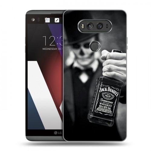 Дизайнерский пластиковый чехол для LG V20 Jack Daniels