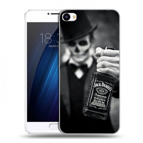 Дизайнерский пластиковый чехол для Meizu U20 Jack Daniels