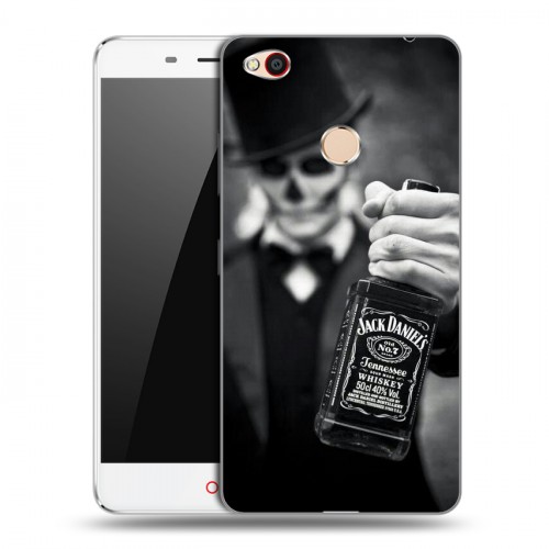 Дизайнерский пластиковый чехол для ZTE Nubia N1 Jack Daniels