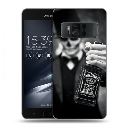 Дизайнерский силиконовый чехол для ASUS ZenFone AR Jack Daniels