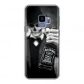 Дизайнерский пластиковый чехол для Samsung Galaxy S9 Jack Daniels