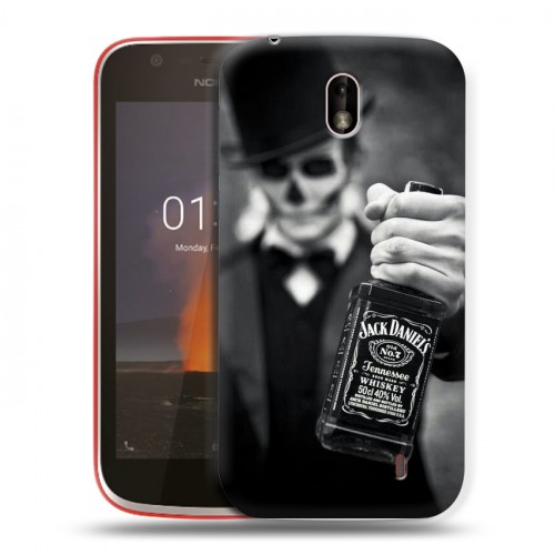 Дизайнерский пластиковый чехол для Nokia 1 Jack Daniels