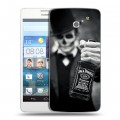 Дизайнерский пластиковый чехол для Huawei Ascend D2 Jack Daniels