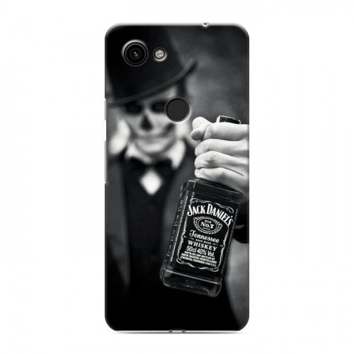 Дизайнерский пластиковый чехол для Google Pixel 3a Jack Daniels