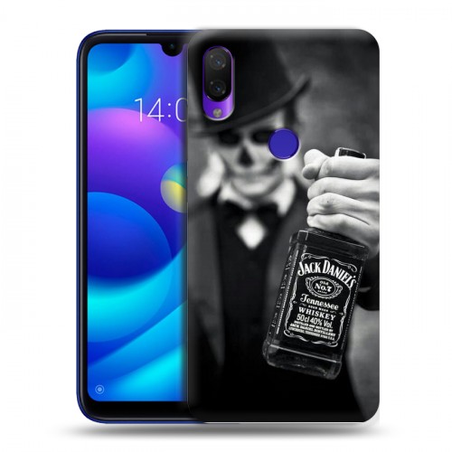 Дизайнерский пластиковый чехол для Xiaomi Mi Play Jack Daniels