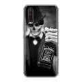 Дизайнерский силиконовый чехол для Vivo Y17 Jack Daniels