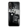 Дизайнерский силиконовый с усиленными углами чехол для Vivo V17 Neo Jack Daniels