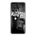 Дизайнерский силиконовый чехол для Samsung Galaxy A51 Jack Daniels