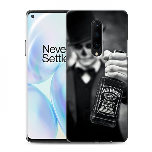 Дизайнерский пластиковый чехол для OnePlus 8 Jack Daniels