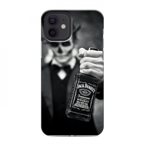 Дизайнерский силиконовый чехол для Iphone 12 Jack Daniels