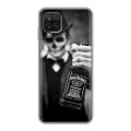 Дизайнерский силиконовый чехол для Samsung Galaxy A12 Jack Daniels