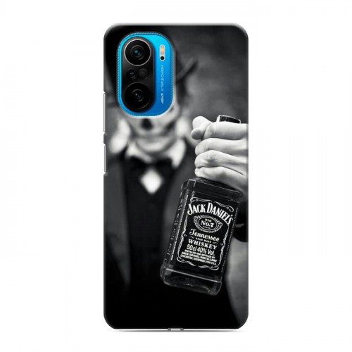 Дизайнерский силиконовый чехол для Xiaomi Poco F3 Jack Daniels