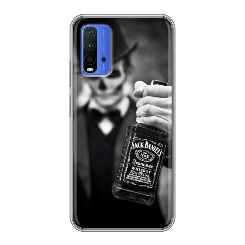 Дизайнерский силиконовый чехол для Xiaomi RedMi 9T Jack Daniels