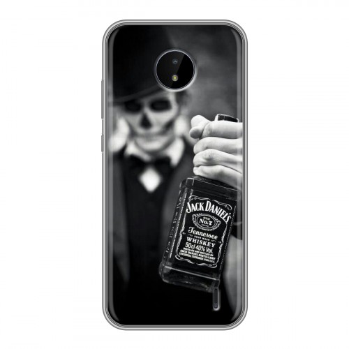 Дизайнерский силиконовый чехол для Nokia C20 Jack Daniels