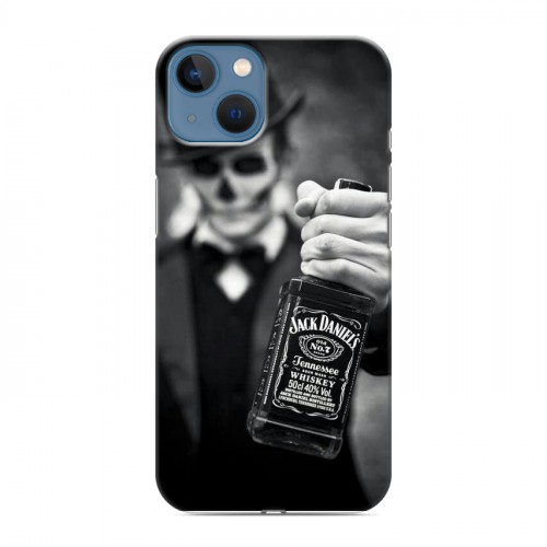 Дизайнерский силиконовый чехол для Iphone 13 Jack Daniels