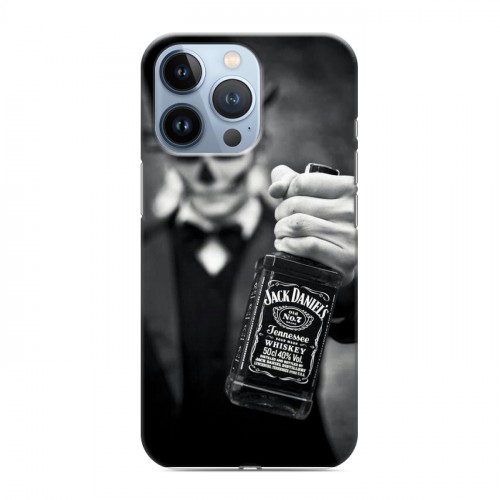 Дизайнерский силиконовый чехол для Iphone 13 Pro Jack Daniels