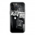Дизайнерский силиконовый чехол для Iphone 14 Pro Max Jack Daniels