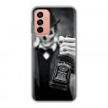 Дизайнерский силиконовый с усиленными углами чехол для Samsung Galaxy M23 5G Jack Daniels