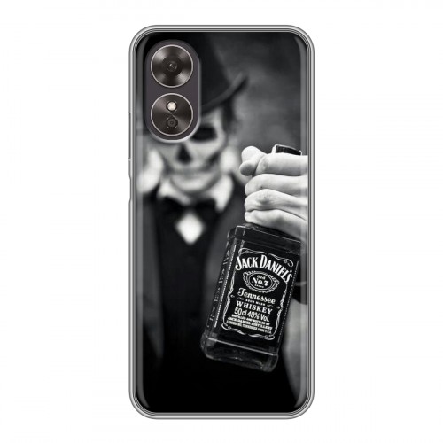 Дизайнерский пластиковый чехол для OPPO A17 Jack Daniels