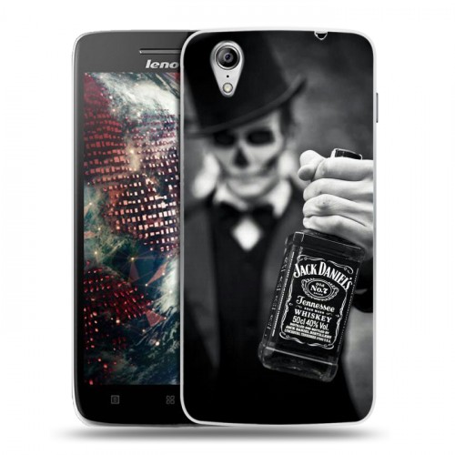 Дизайнерский пластиковый чехол для Lenovo Vibe X Jack Daniels