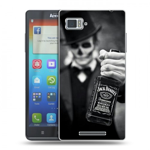 Дизайнерский пластиковый чехол для Lenovo Vibe Z Jack Daniels