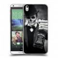 Дизайнерский пластиковый чехол для HTC Desire 816 Jack Daniels