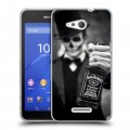 Дизайнерский пластиковый чехол для Sony Xperia E4g Jack Daniels