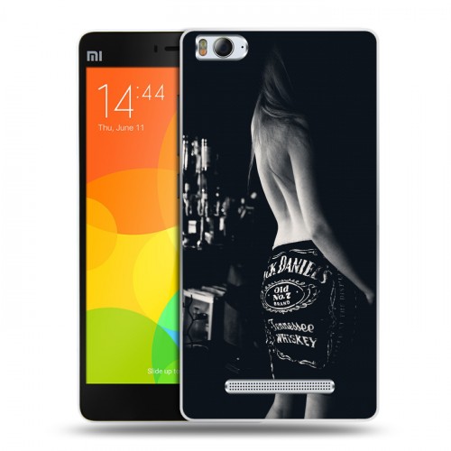 Дизайнерский пластиковый чехол для Xiaomi Mi4i Jack Daniels