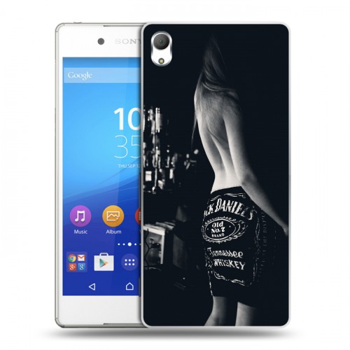 Дизайнерский пластиковый чехол для Sony Xperia Z3+ Jack Daniels