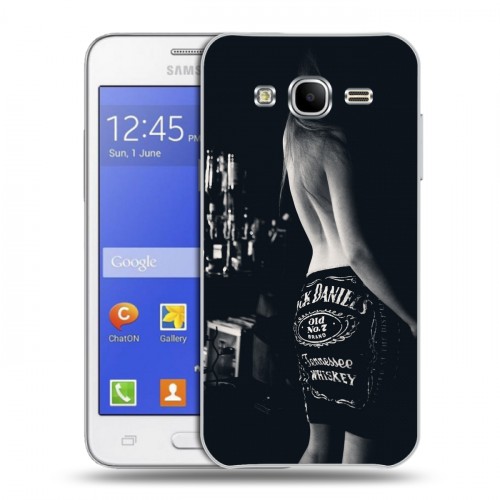 Дизайнерский силиконовый чехол для Samsung Galaxy J7 Jack Daniels