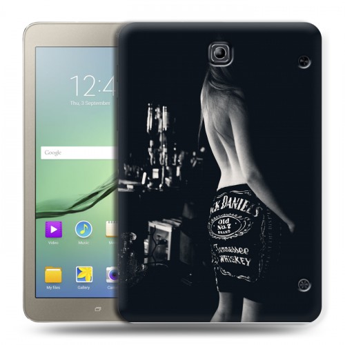 Дизайнерский силиконовый чехол для Samsung Galaxy Tab S2 8.0 Jack Daniels