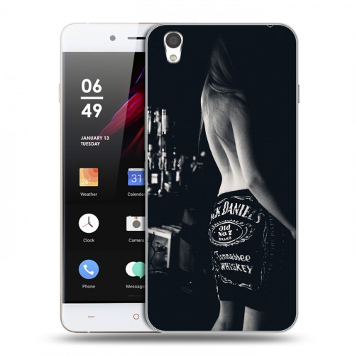 Дизайнерский пластиковый чехол для OnePlus X Jack Daniels