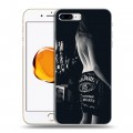 Дизайнерский пластиковый чехол для Iphone 7 Plus / 8 Plus Jack Daniels