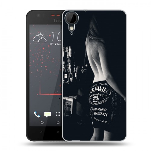 Дизайнерский пластиковый чехол для HTC Desire 825 Jack Daniels