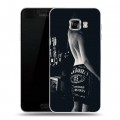 Дизайнерский пластиковый чехол для Samsung Galaxy C5 Jack Daniels