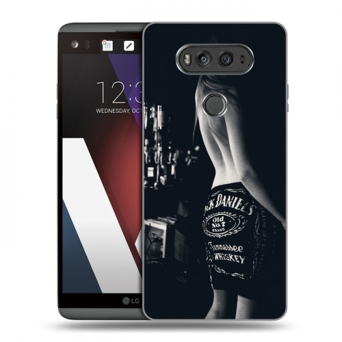 Дизайнерский пластиковый чехол для LG V20 Jack Daniels