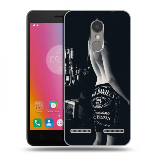 Дизайнерский силиконовый чехол для Lenovo K6 Jack Daniels