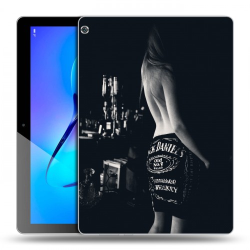 Дизайнерский силиконовый чехол для Huawei MediaPad M3 Lite 10 Jack Daniels