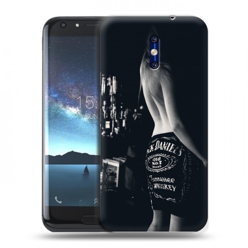 Дизайнерский силиконовый чехол для Doogee BL5000 Jack Daniels