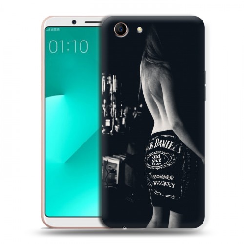 Дизайнерский пластиковый чехол для OPPO A83 Jack Daniels