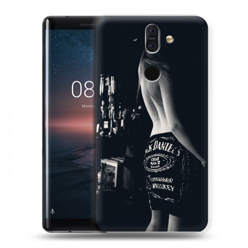 Дизайнерский пластиковый чехол для Nokia 8 Sirocco Jack Daniels