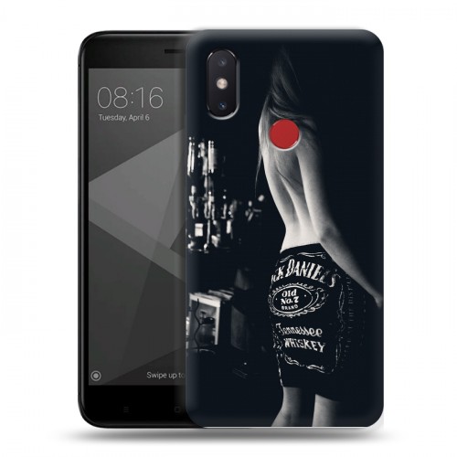 Дизайнерский пластиковый чехол для Xiaomi Mi8 SE Jack Daniels