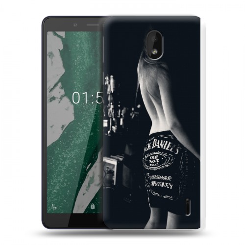 Дизайнерский силиконовый чехол для Nokia 1 Plus Jack Daniels
