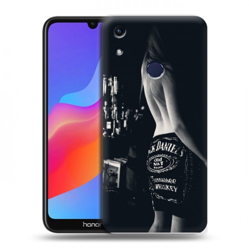 Дизайнерский пластиковый чехол для Huawei Honor 8A Jack Daniels