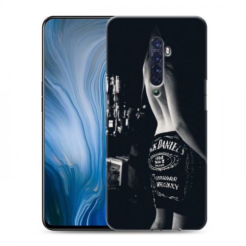 Дизайнерский пластиковый чехол для OPPO Reno2 Z Jack Daniels