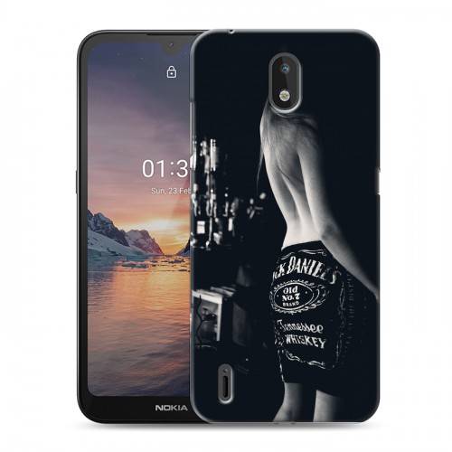 Дизайнерский силиконовый чехол для Nokia 1.3 Jack Daniels